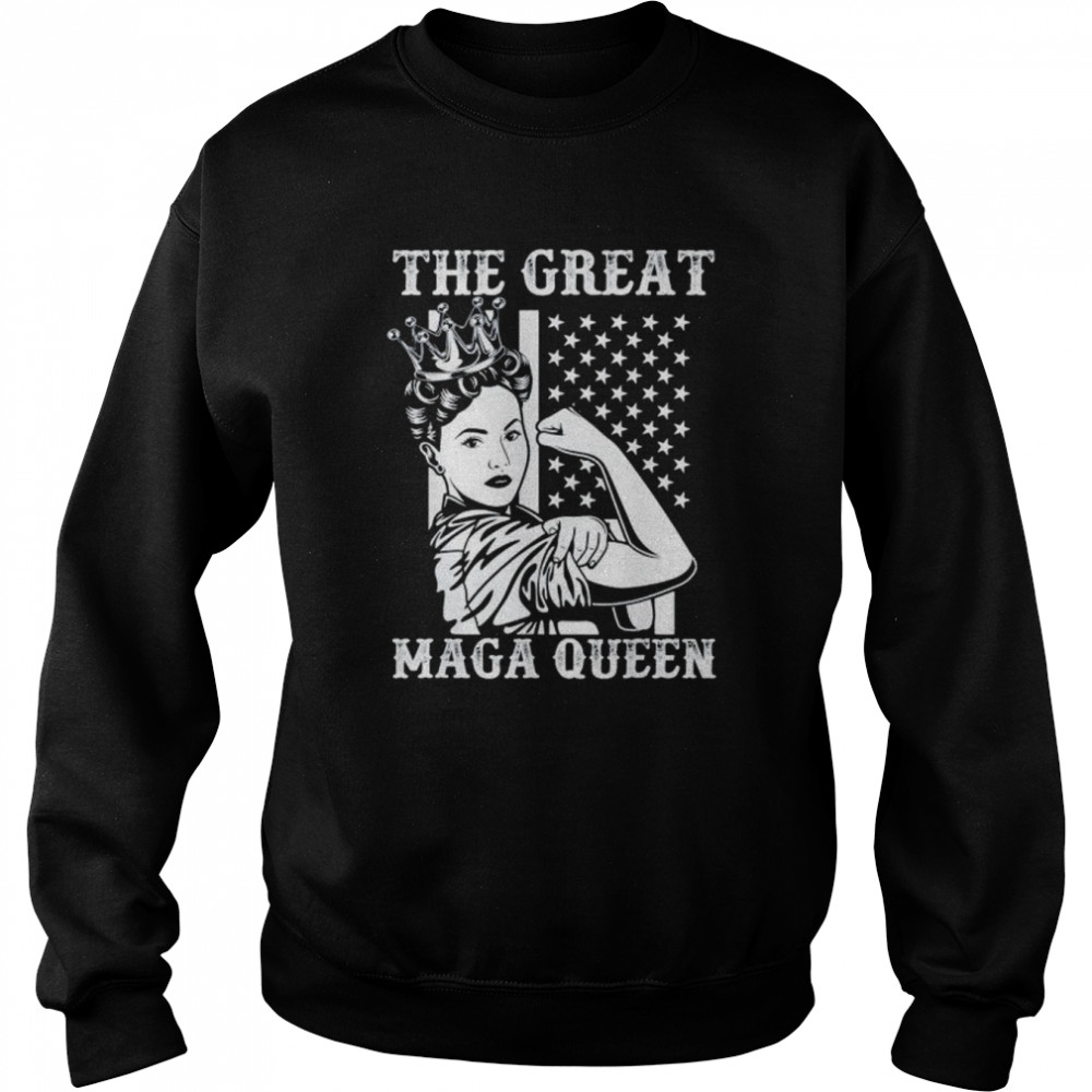 trump girl the great maga queen  Unisex Sweatshirt