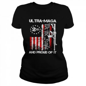 ultra maga and proud of it American flag  Classic Women's T-shirt