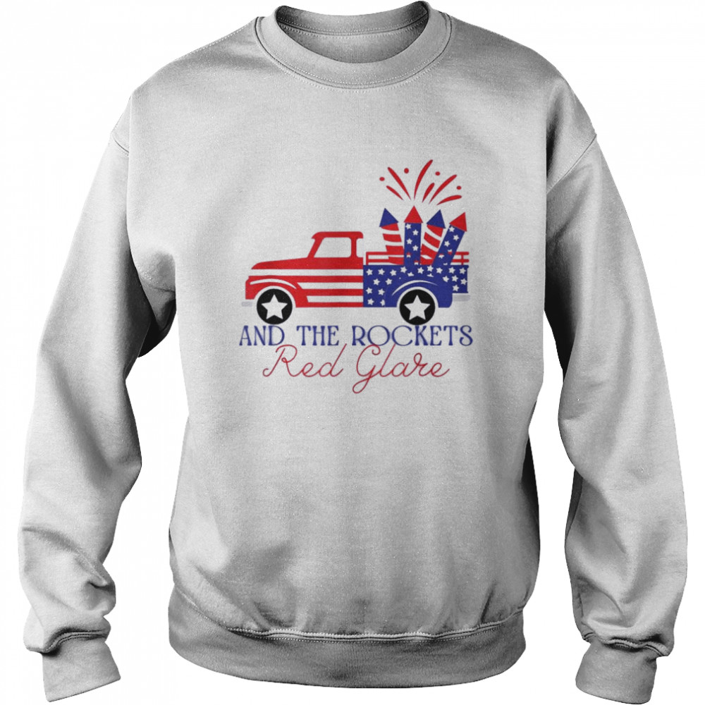 4th Of July Rockets Red Glare Independence Day Parade Shirt Unisex Sweatshirt