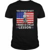 4th of July Biden bike accident i need a cycle lesson T-Shirt Classic Men's T-shirt