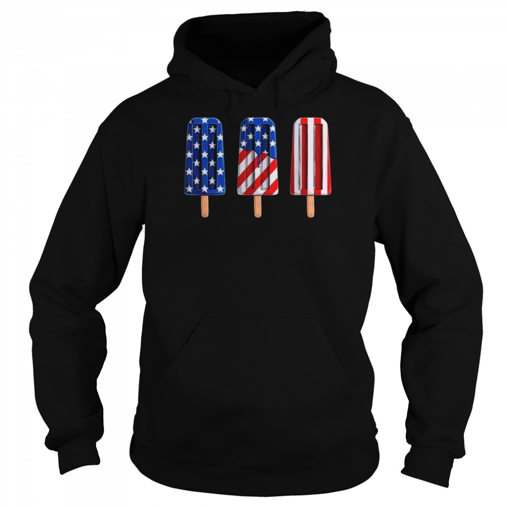 4th of July Summer America Independence Day Patriot USA Shirt Unisex Hoodie