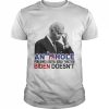 A Donkey Performs a Useful Bodily Function Biden Doesn’t T-Shirt Classic Men's T-shirt