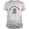 Abort the court her body her choice  Classic Men's T-shirt