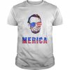 Abraham Lincoln Merica American Flag 4th Of July Shirt Classic Men's T-shirt