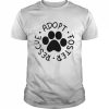 Adopt foster rescue dog adoption t- Classic Men's T-shirt