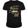 Adult swim get lost in nature and you will die  Classic Men's T-shirt