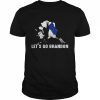 Alaska America Bigfoot Let’s Go Brandon Shirt Classic Men's T-shirt