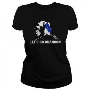 Alaska America Bigfoot Let’s Go Brandon Shirt Classic Women's T-shirt