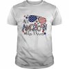 All American Bus Driver Independence Day Shirt Classic Men's T-shirt