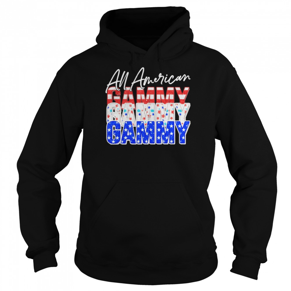 All American Gammy Independence Day Shirt Unisex Hoodie