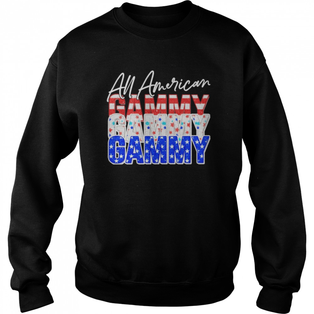 All American Gammy Independence Day Shirt Unisex Sweatshirt