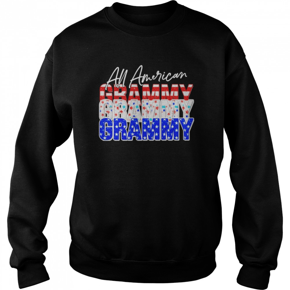 All American Grammy Independence Day Shirt Unisex Sweatshirt