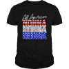 All American Nonna Independence Day Shirt Classic Men's T-shirt