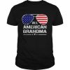 All American grandma American flag patriotic 4th of july  Classic Men's T-shirt