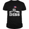 American Dibs On The Moon T-Shirt Classic Men's T-shirt