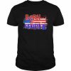 American Flag Born To Sparkle 4th Of July Shirt Classic Men's T-shirt