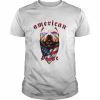 American Pride Pit Bull Women’s American Flag Bandana Patriotic 4th Of July  Classic Men's T-shirt