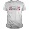 Americans have the right to bear arms canadians have the right to bare breasts  Classic Men's T-shirt