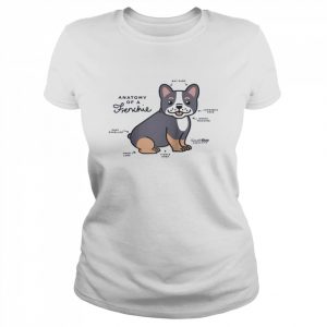 Anatomy Of A French Bulldog von South Bay Frenchies ShirtRaglan Shirt Classic Women's T-shirt