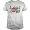 Apple Coffee Pencil Preschool Teacher Shirt Classic Men's T-shirt