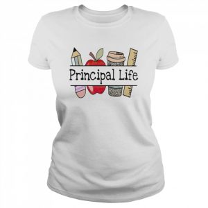 Apple Coffee Pencil Principal Life Shirt Classic Women's T-shirt