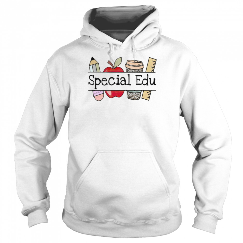 Apple Coffee Pencil Special Edu Shirt Unisex Hoodie