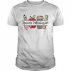 Apple Coffee Pencil Speech Language Pathologist Shirt Classic Men's T-shirt