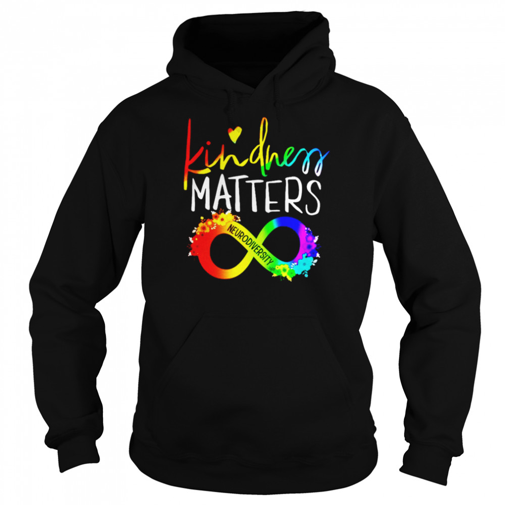 Autism Kindness matters neurodiversity  Unisex Hoodie