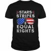 Aviator American flag sunglasses stars stripes reproductive right  Classic Men's T-shirt