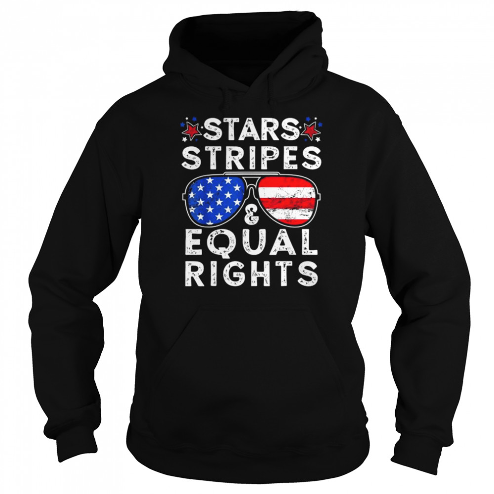 Aviator American flag sunglasses stars stripes reproductive right  Unisex Hoodie