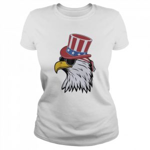 Awsome Patriotic Eagle USA 4th Of July American Shirt Classic Women's T-shirt