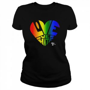 Baonpdx portland thorns fc pride love over hate  Classic Women's T-shirt