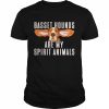 Basset hounds are my spirit animals basset hound  Classic Men's T-shirt