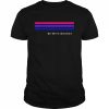 Bi Wife Energy Stripe Line Bisexual Shirt Classic Men's T-shirt