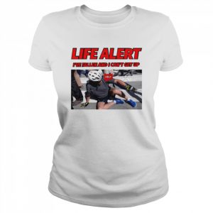 Biden Falls Off His Bike Life Alert I’ve Fallen And I Can’t Get Up Shirt Classic Women's T-shirt