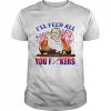 Biden Salt Bae BBQ I’ll Feed All You Fuckers Shirt Classic Men's T-shirt