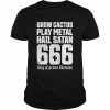 Big Cactus Rescue UK Hail Satan Tee Shirt Classic Men's T-shirt