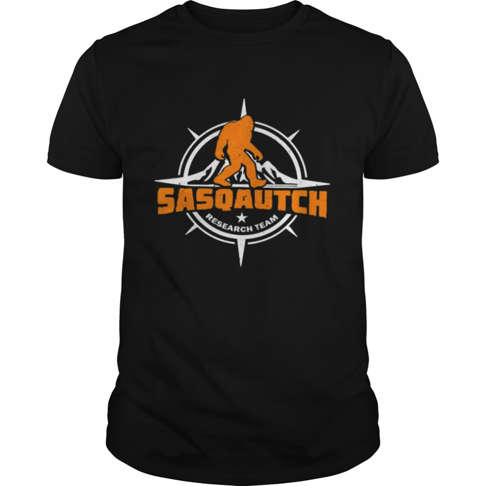 Bigfoot Sasquatch Research Team Shirt