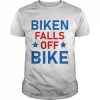 Biken Biden Falls Off His Bike Shirt Classic Men's T-shirt