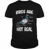 Birds Are Not Real Bird Spies Conspiracy Theory Birds Shirt Classic Men's T-shirt