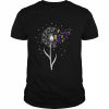 Bladder Cancer Awareness Dandelion Survivor Warrior Shirt Classic Men's T-shirt