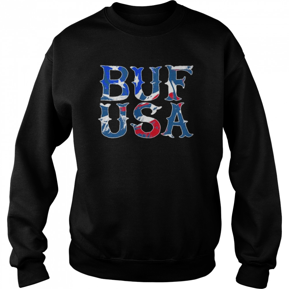 Born in the BUF USA  Unisex Sweatshirt