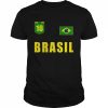 Brasil Brazil Soccer Player Jersey Flag Trikot Clothing Shirt Classic Men's T-shirt