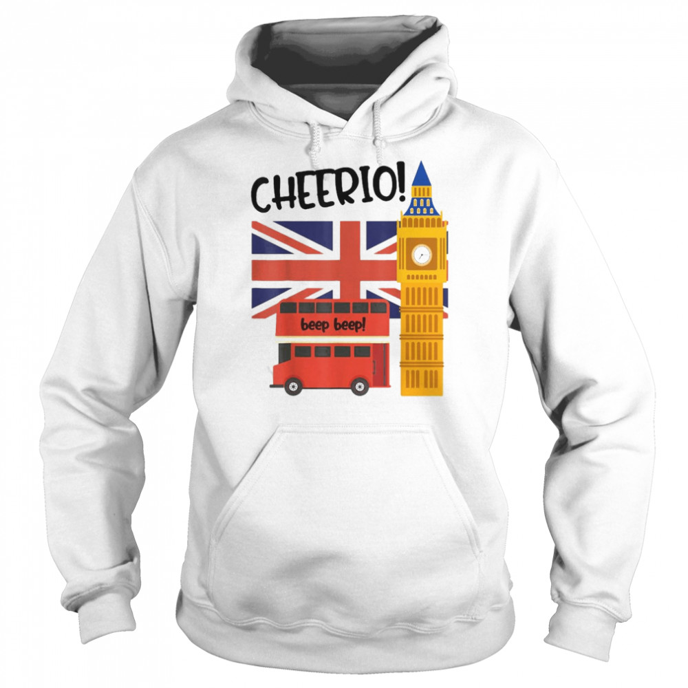 British Flag United Kingdom England Quote Travel Big Ben Shirt Unisex Hoodie