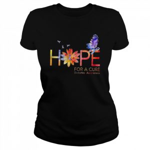 Butterfly hope for a cure diabetes awareness 2022  Classic Women's T-shirt