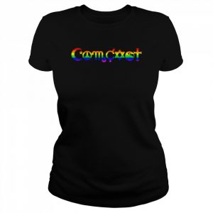 Cable Peace Rainbow  Classic Women's T-shirt