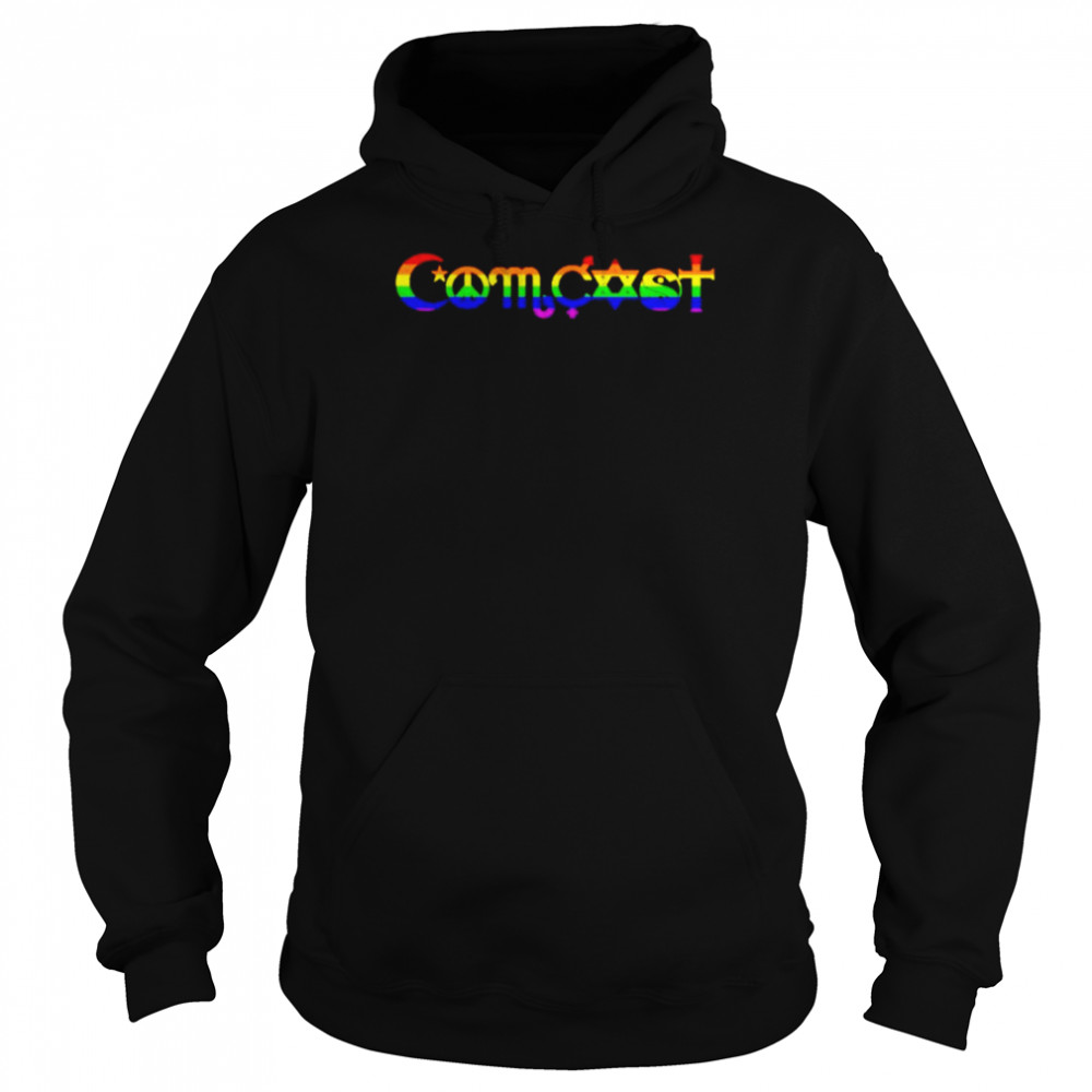 Cable Peace Rainbow  Unisex Hoodie