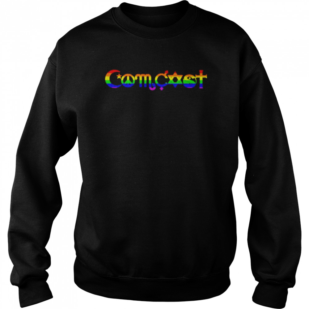 Cable Peace Rainbow  Unisex Sweatshirt