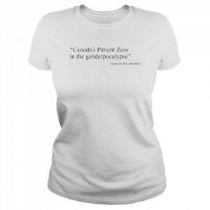 Canada’s Patient Zero In The Genderpocalypse Man On The Internet 2022 T-Shirt Classic Women's T-shirt