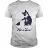 Cat Hit a Bowl  Classic Men's T-shirt